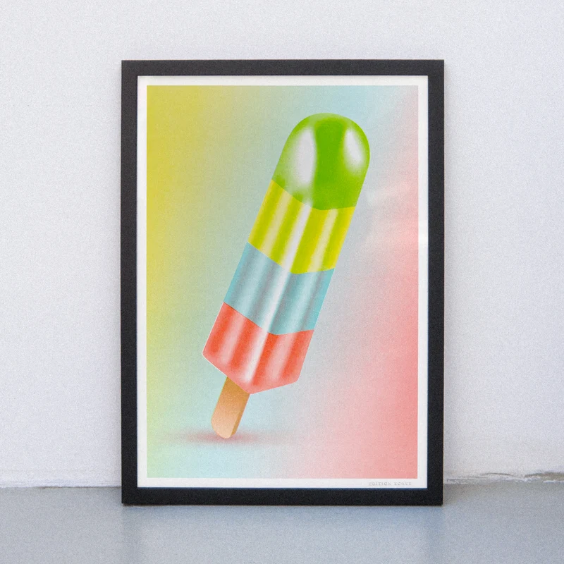 Popcycle (DIN A3) | Edition SCHEE | Risographie