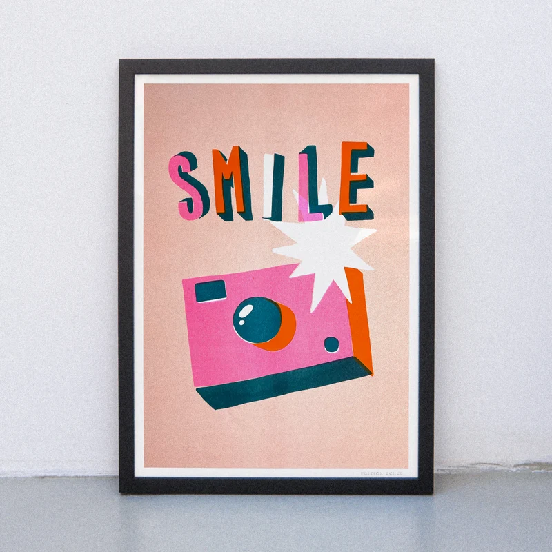 Smile (DIN A3) | Edition SCHEE | Risographie