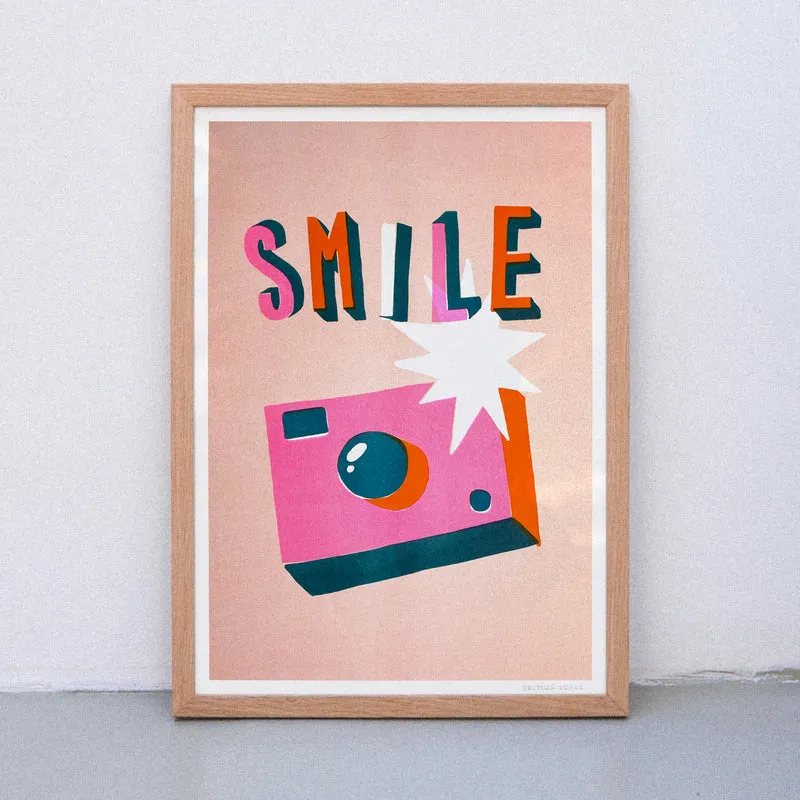 Smile (DIN A3) | Edition SCHEE | Risographie