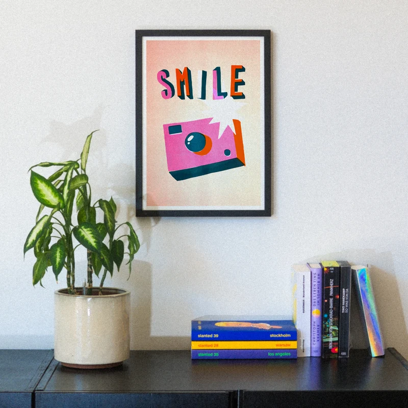 Smile (DIN A3) | Edition SCHEE | Risographie