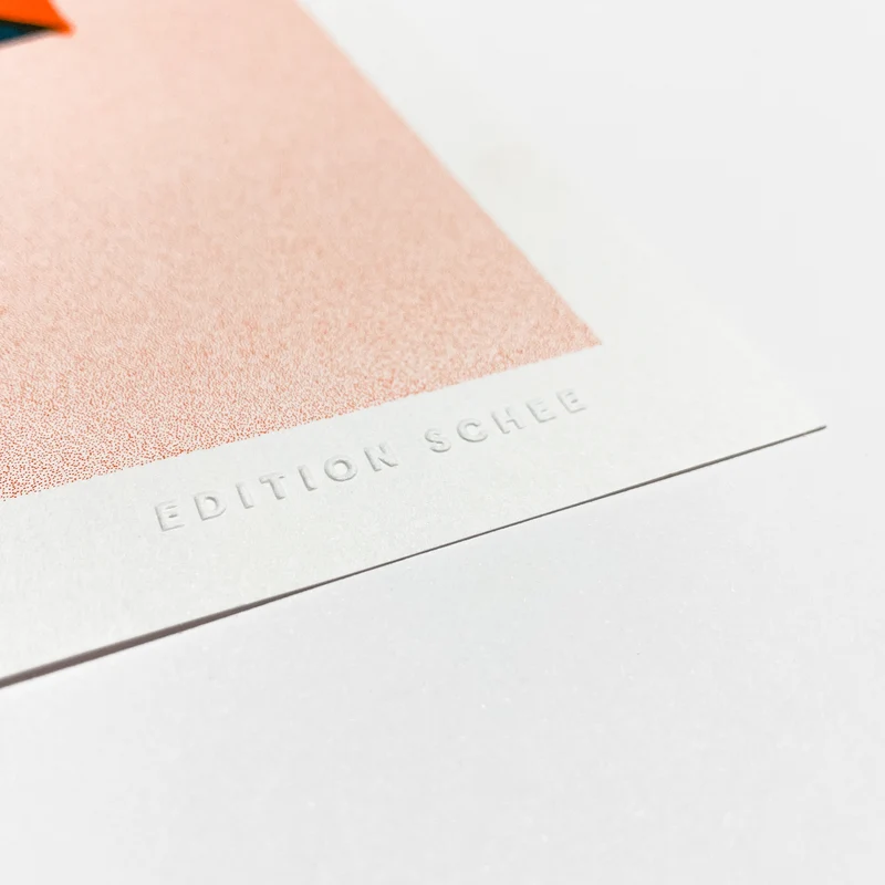 Smile (DIN A3) | Edition SCHEE | Risographie
