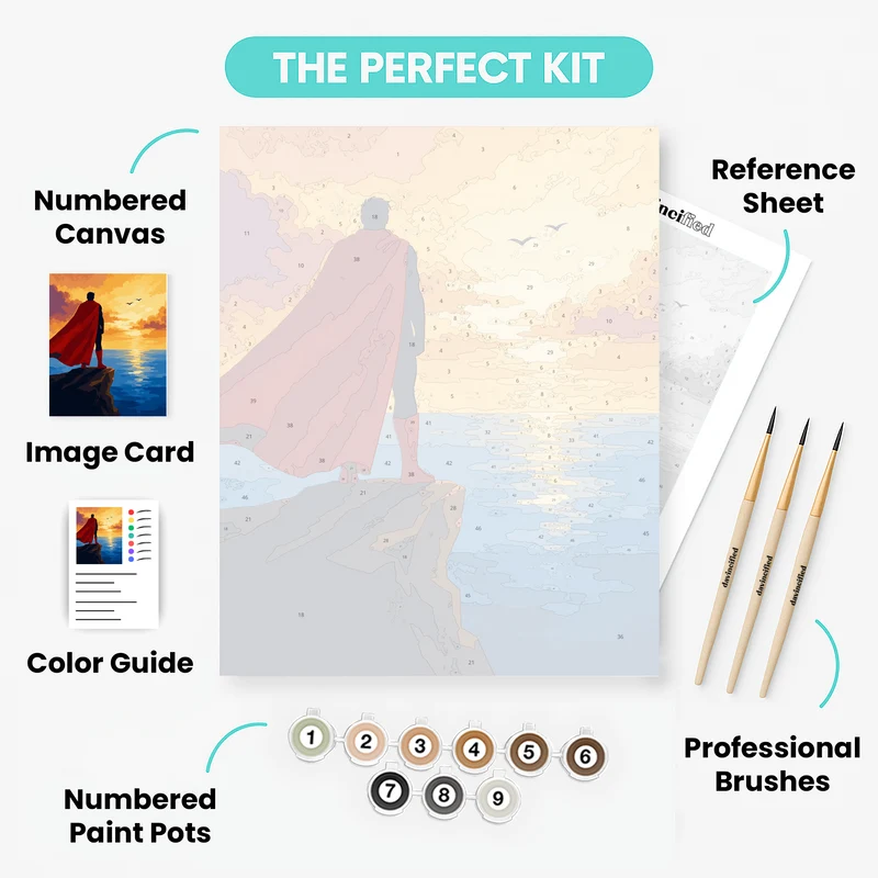 Cape at Sunset - Paint by Numbers Kit