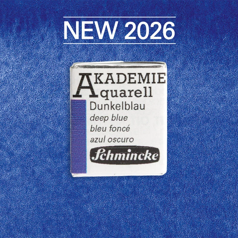 Schmincke AKADEMIE Aquarellfarben 1/2 Näpfchen - Golden pink