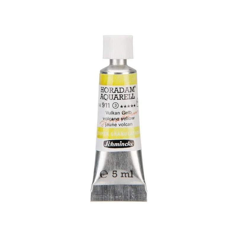Χρώμα ακουαρέλας Schmincke Horadam σε σωληνάριο 5 ml – Volcano yellow