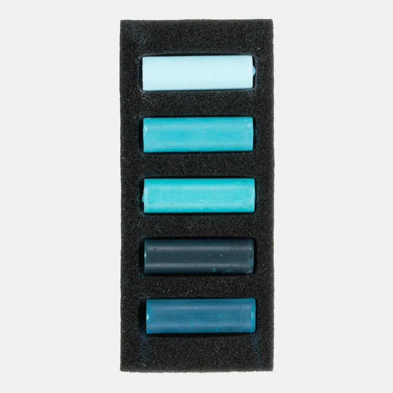 ROYAL TALENS Rembrandt Softpastelle Set Cool Greens 5er