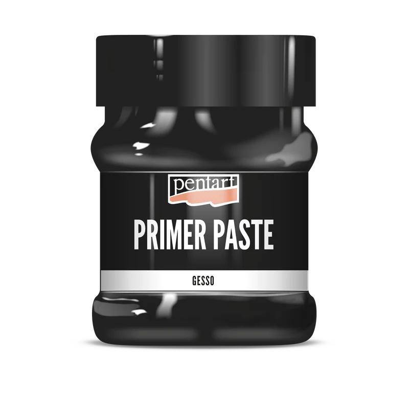 Pasta per imprimitura Pentart Primer paste 230 ml, nera