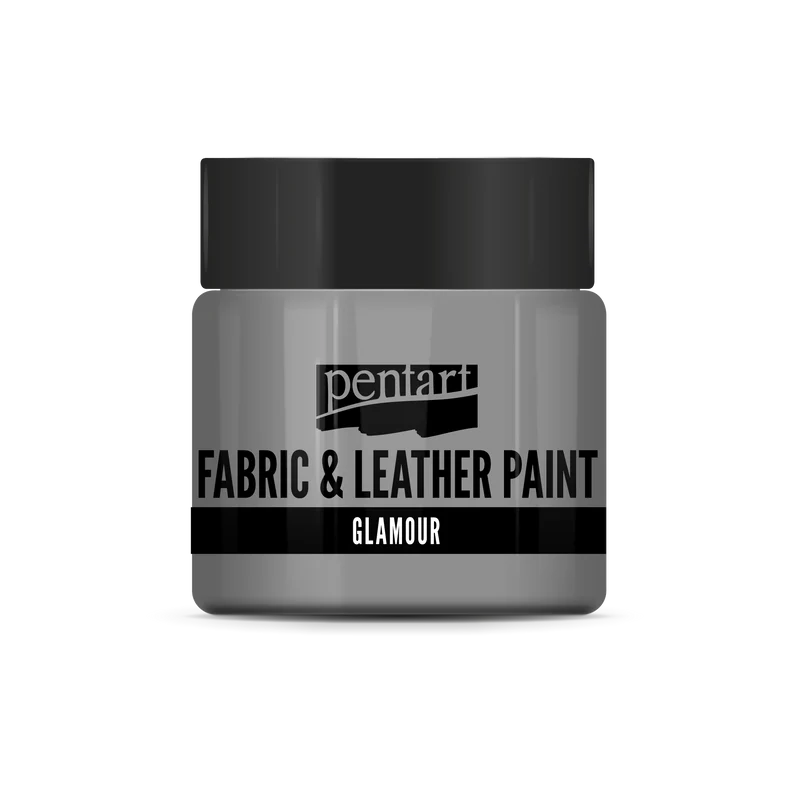 Pentart pittura glamour per tessuti e pelle 50 ml