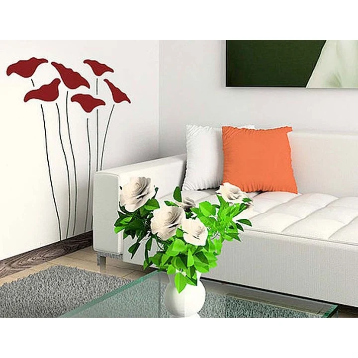Шаблон XXL Цветя 4 части 70x100 cm