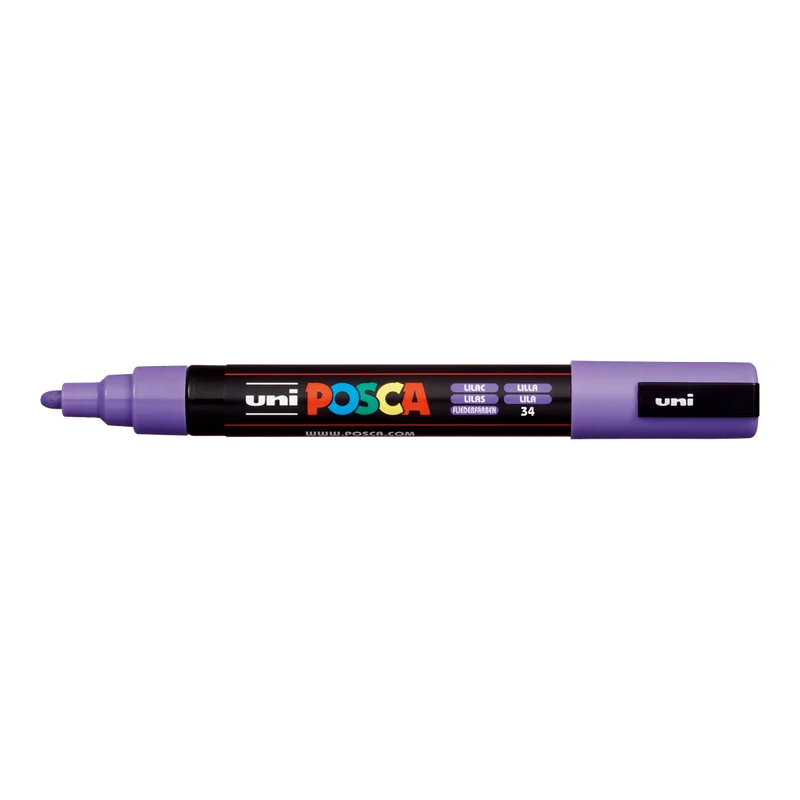 Pennarello Posca PC-5M, 1,8 – 2,5 mm, lilla (34)