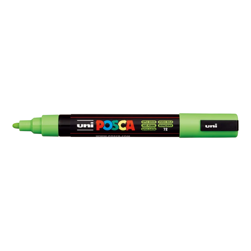 Acrylmarker Posca PC-5M, 1,8 – 2,5 mm, Apfelgrün (72)