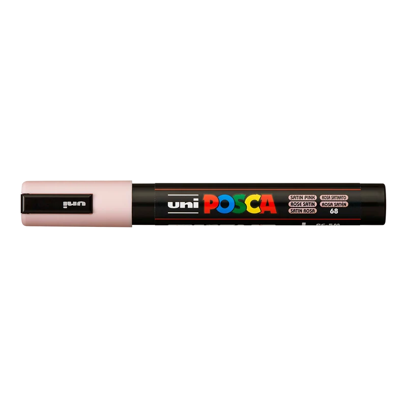 Posca popisovač PC-5M, 1,8 – 2,5 mm, saténovoružová (68)