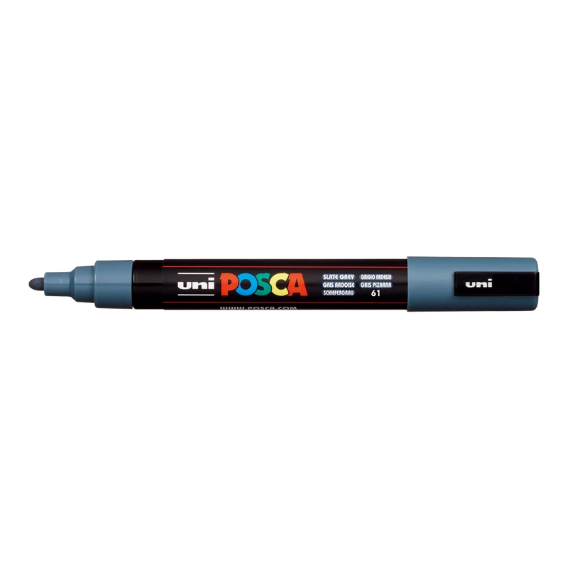 Posca Marker PC-5M, 1,8 – 2,5 mm, Schiefergrau