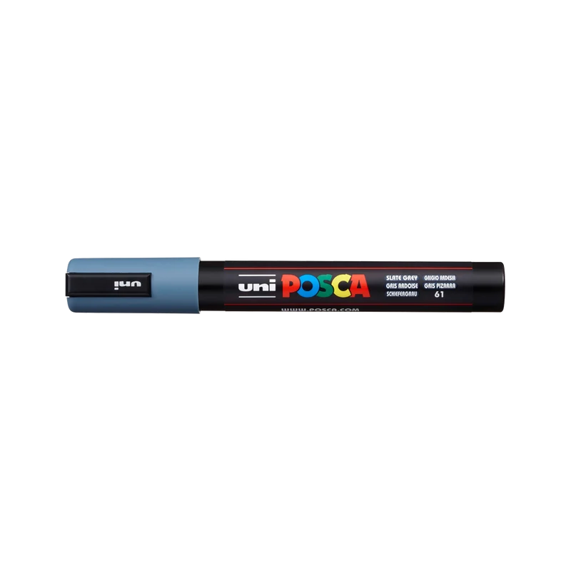 Posca Marker PC-5M, 1,8 – 2,5 mm, Schiefergrau