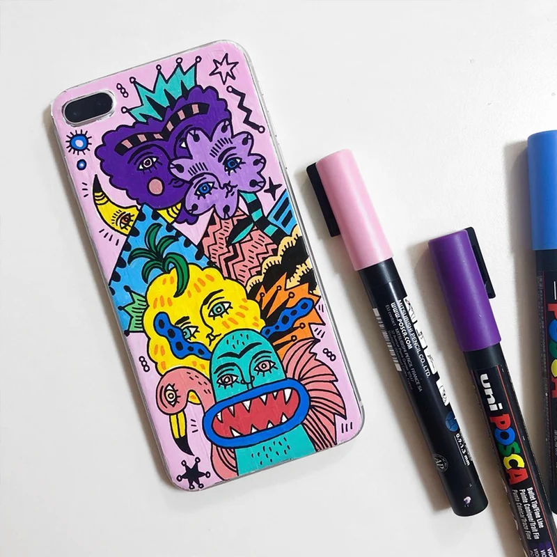 Комплект акрилни маркери Posca (8 бр.)