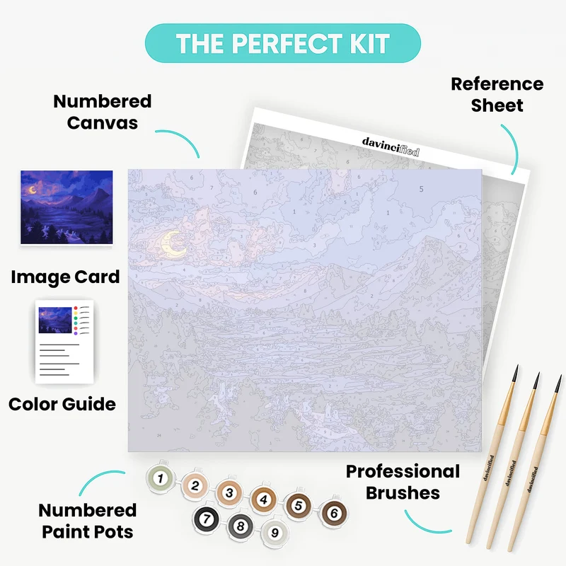 Night Watcher - Paint by Numbers Kit