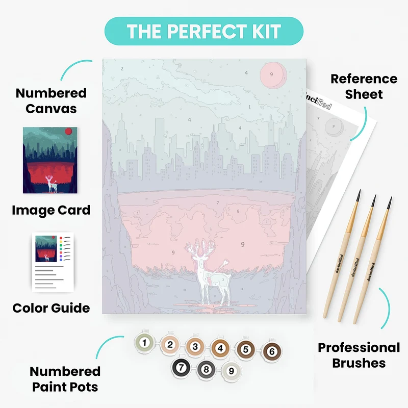 Deer - Paint by Numbers Kit