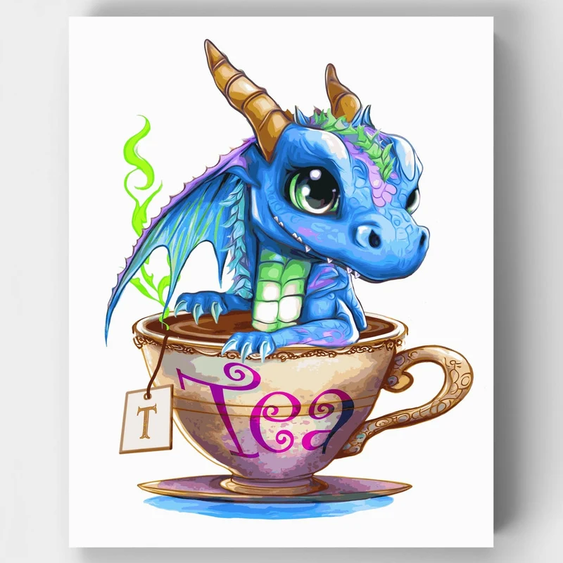 TEA with Joe - Paint by Numbers Kit