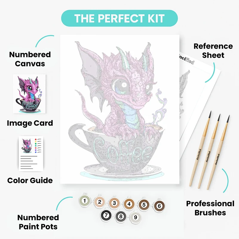 Coffee with Andi - Paint by Numbers Kit