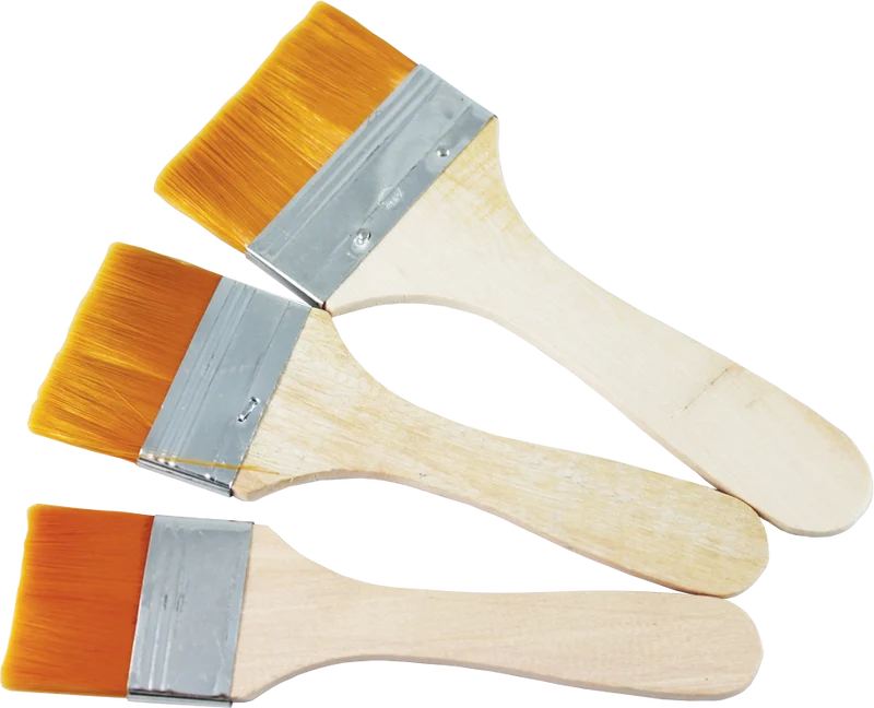 Set di pennelli piatti Pentart - misure 6, 8, 10