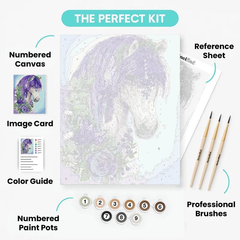 Gypsy Violet - Paint by Numbers Kit