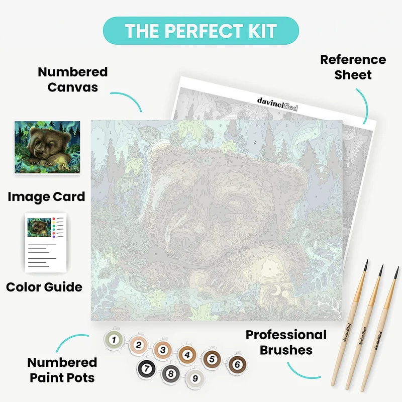 Woodland Dreamer - Paint by Numbers Kit