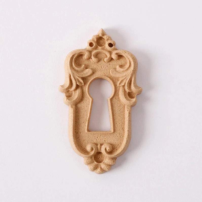 Ohybné drevo Pentart Zámok s kľúčovou dierkou 3 x 5 cm