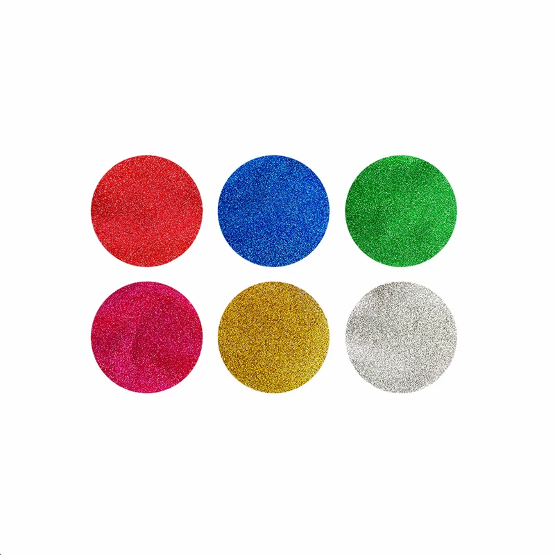 Creall σετ χρωμάτων Glitter – 6 × 250 ml, διάφορα χρώματα