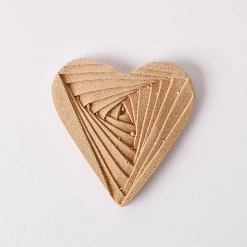 Savitljivo drvo Pentart Srce 5 x 6 cm