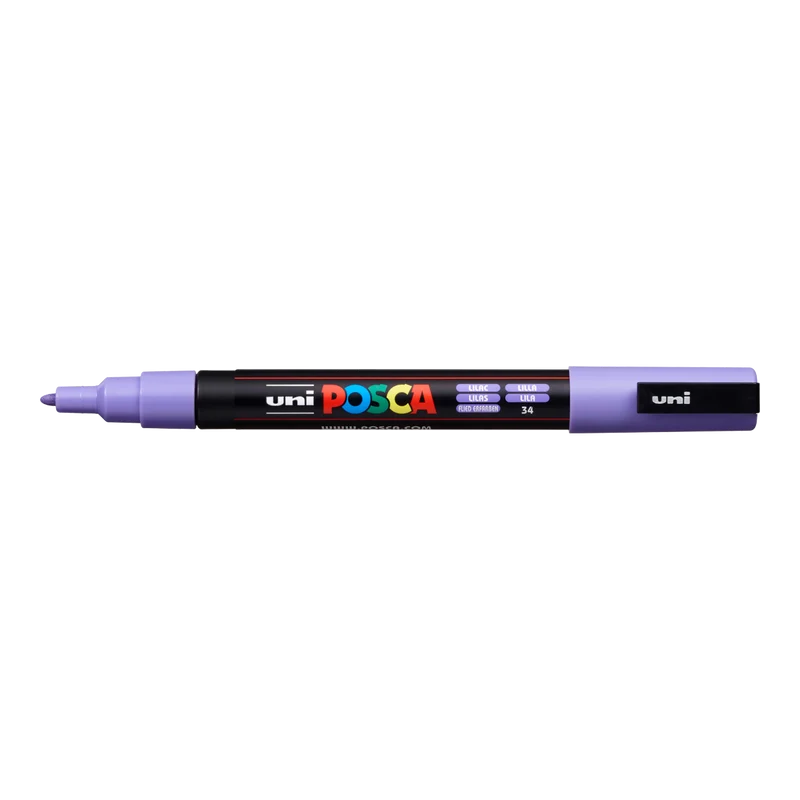 Μαρκαδόρος Posca PC-3M (0,9 - 1,3 mm) - λιλά (34)