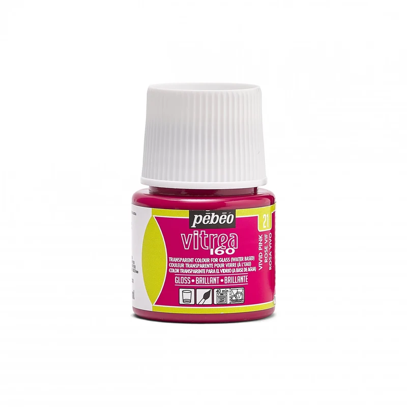 Витражна боя за стъкло Pebeo Vitrea 160 гланц 45 ml