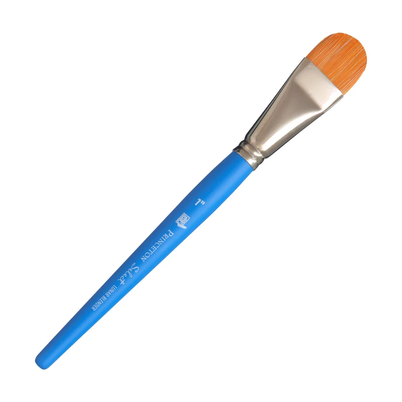 Univerzálny umelecký štetec PRINCETON Select Lunar Blender s krátkou rúčkou
