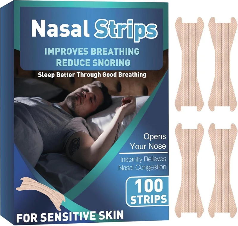 Nasenpflaster Anti Schnarch 100 Count Besser Atmen