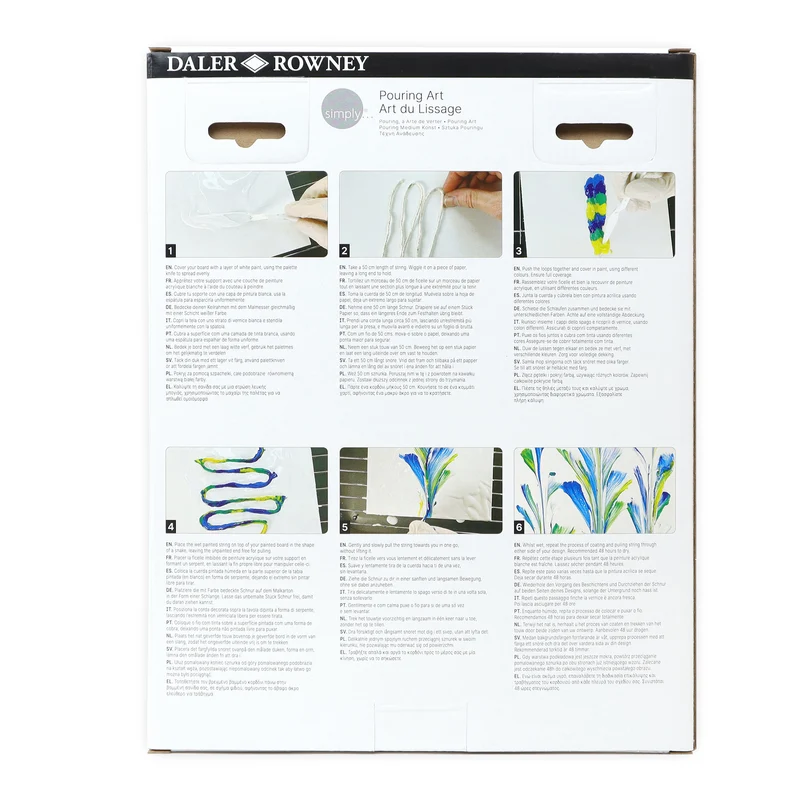 DALER ROWNEY D&R Simply Pouring Komplettset