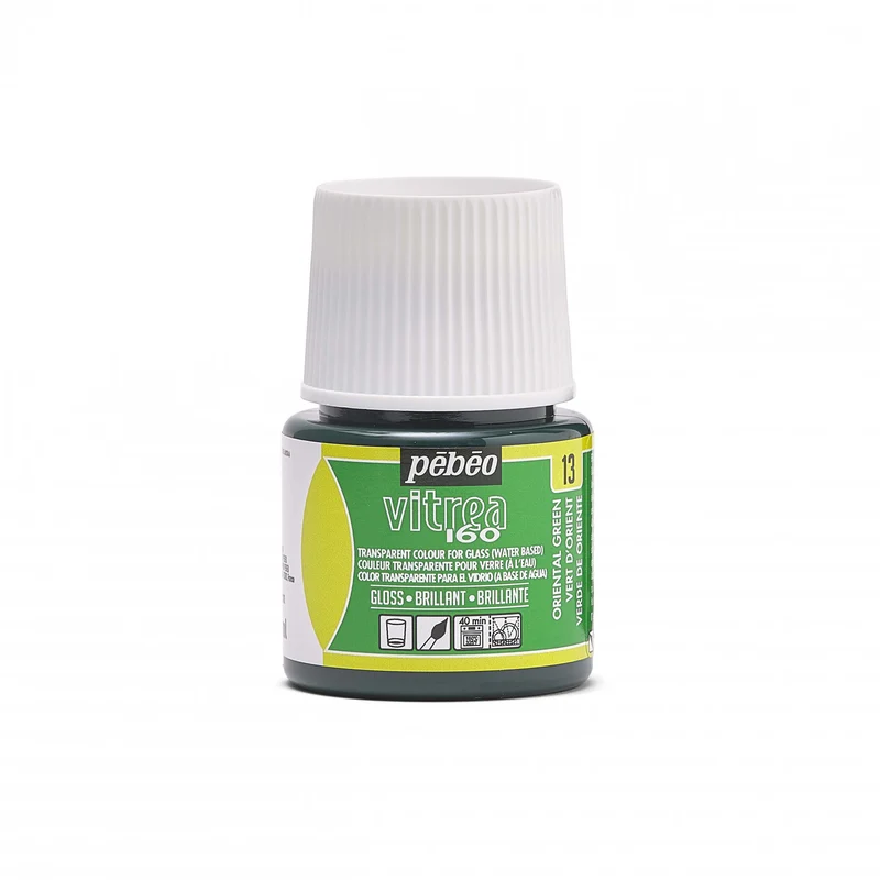 Boja za vitraj za staklo Pebeo Vitrea 160 sjajna 45 ml