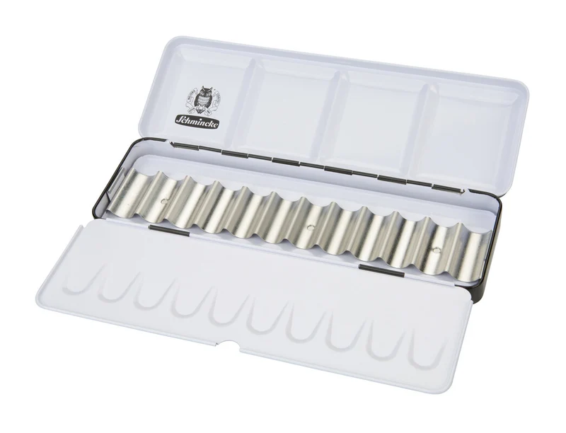 Prazna metalna kutija Schmincke za 12 x 5 ml tuba