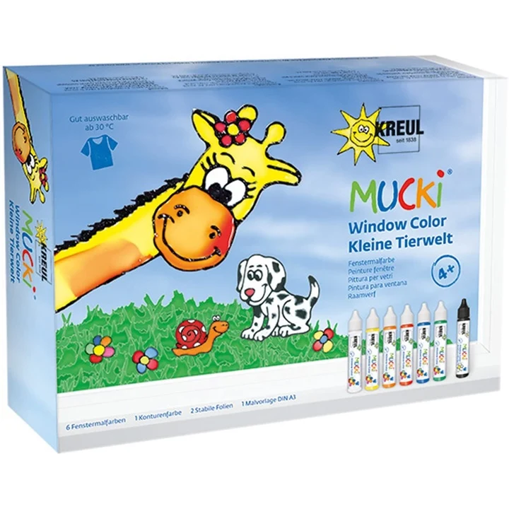 Комплект боя за стъкло MUCKI - Светът на малките животни