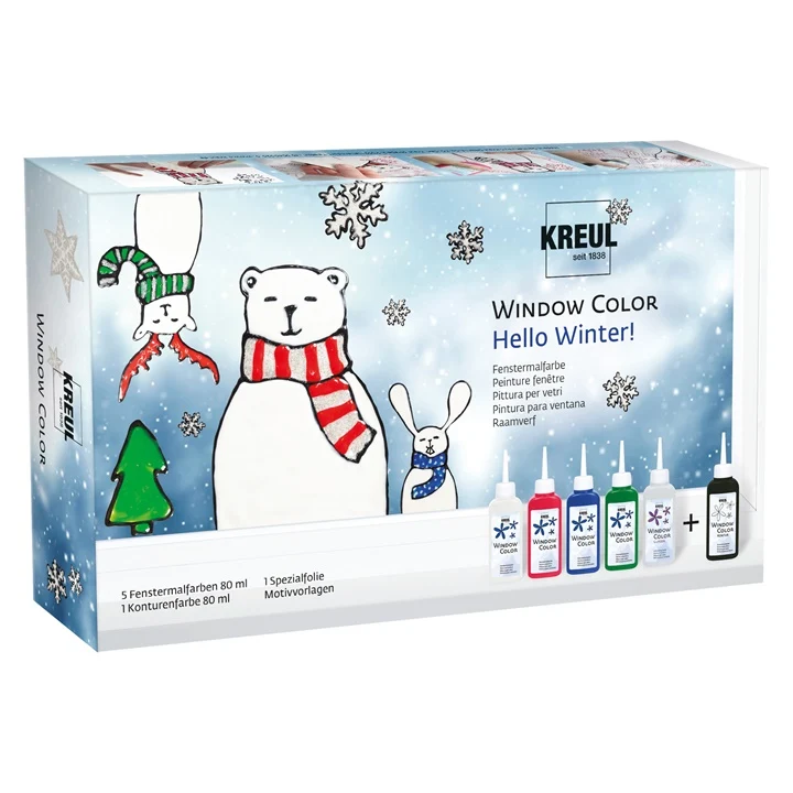 Комплект бои за стъкло KREUL Hello Winter