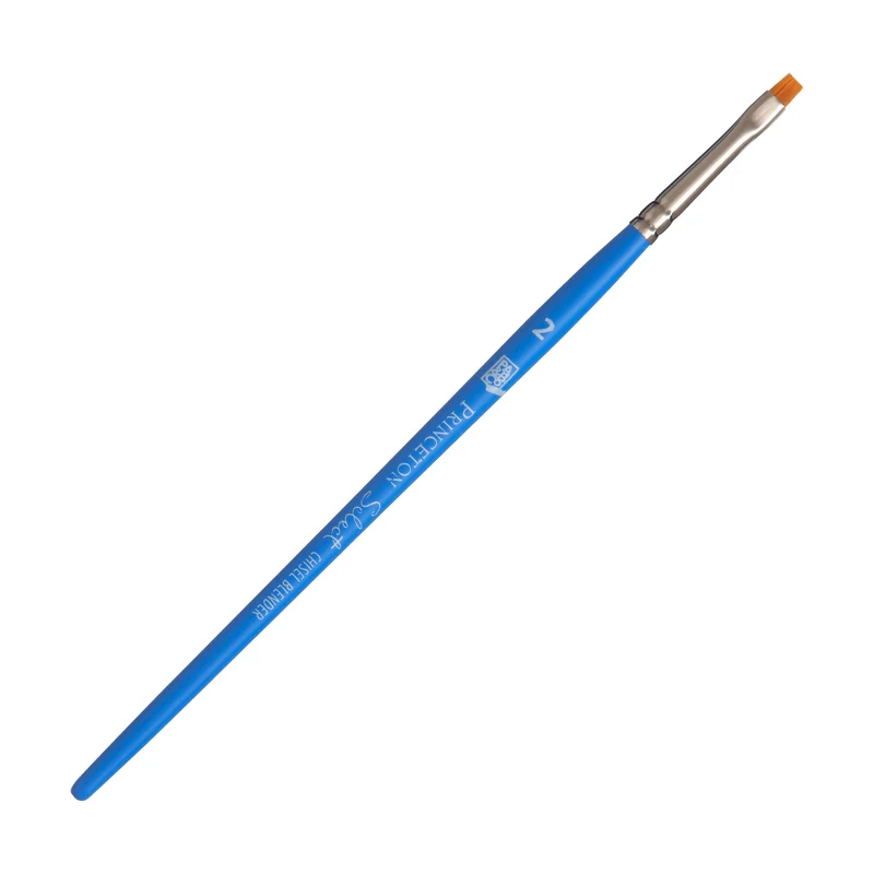 Univerzálny štetec PRINCETON Select Chisel Blender s krátkou rúčkou