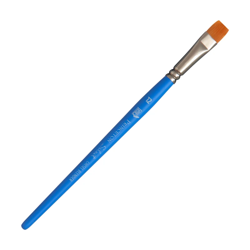 Univerzálny štetec PRINCETON Select Chisel Blender s krátkou rúčkou
