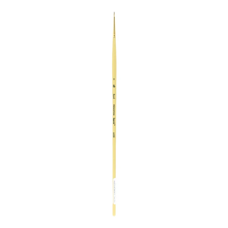Pennello tondo PRINCETON Imperial sintetico Mongoose con manico lungo