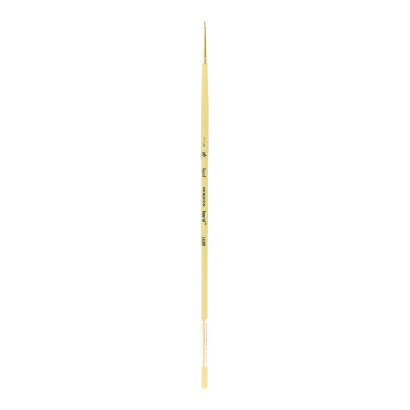 Pennello tondo PRINCETON Imperial sintetico Mongoose con manico lungo