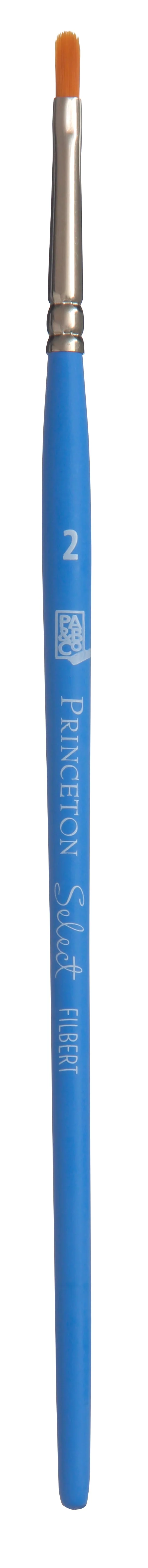 Синтетична четка PRINCETON Select filbert с къса дръжка