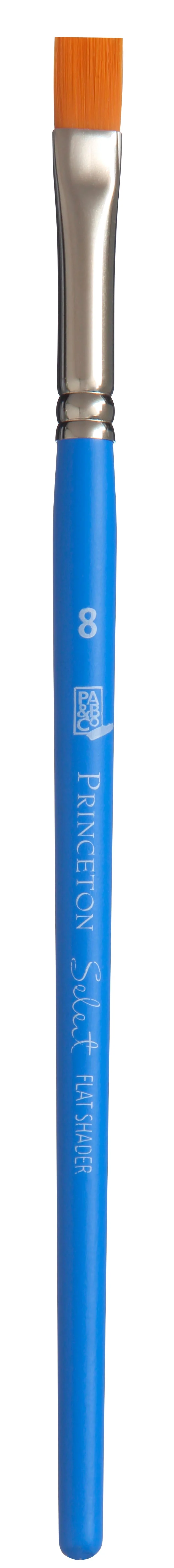 Pennello piatto sintetico universale PRINCETON Select a manico corto