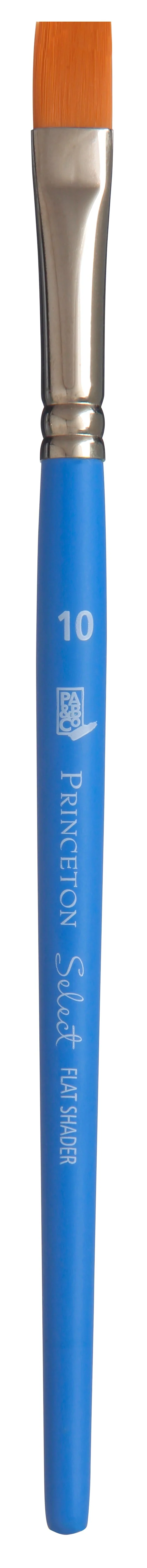 Universeller flacher Synthetikpinsel PRINCETON Select mit kurzem Stiel