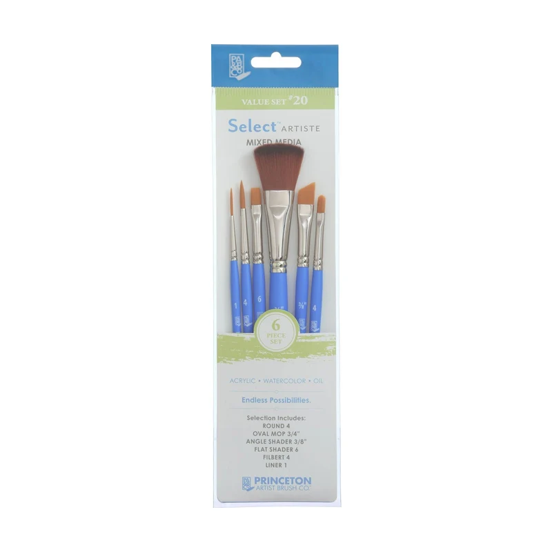 Pennello tondo mini universale PRINCETON Select in setola sintetica
