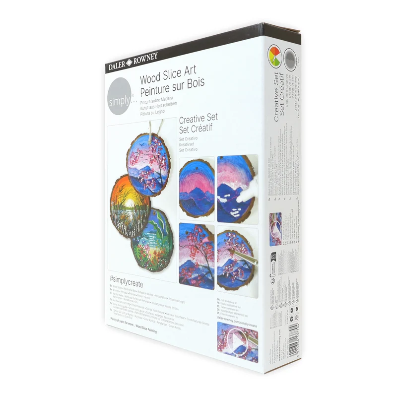 DALER ROWNEY Simply set za poslikavo lesa