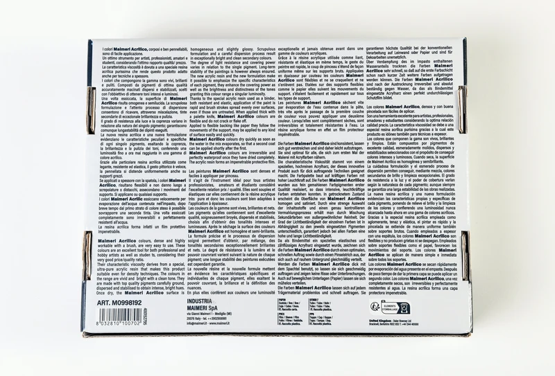 Maimeri Acrilico σετ ακρυλικών χρωμάτων Primary 200 ml