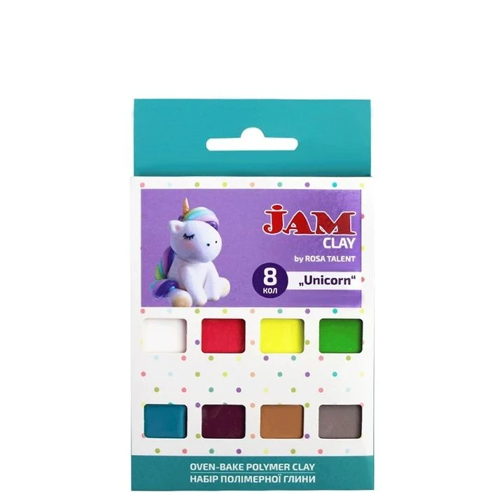 Polimerna masa Rosa Talent - komplet Unicorn 8 x 20 g