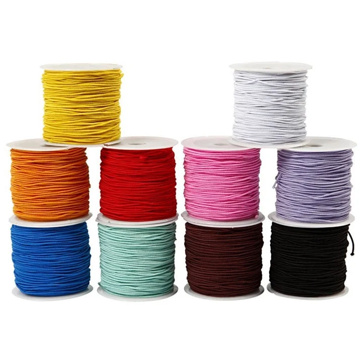 Okrogla elastika 1 mm - komplet 10 x 25 m