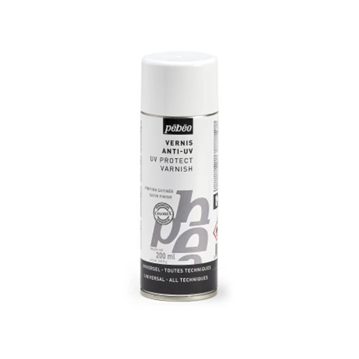 Pebeo Satin Anti-UV спрей лак 200 ml